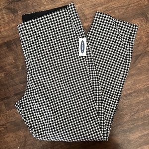 Black and white Gingham pants